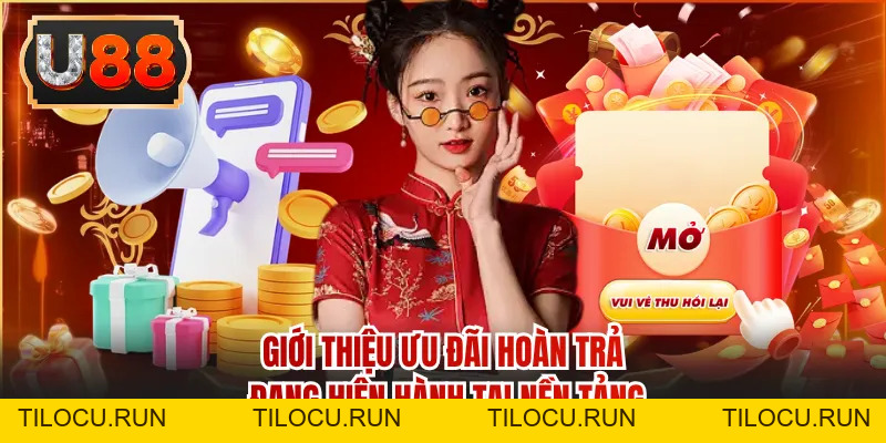 Khuyến Mãi Hoàn Trả - Bảo Hiểm Vốn 100% Khi Cá Cược Tại U88 - Tilocu